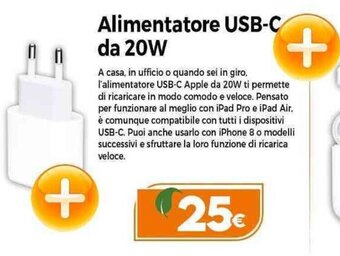 Expert Alimentatore USB-C da 20W offerta