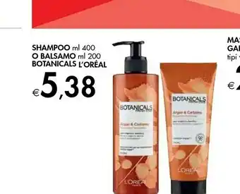 Bennet L'Oreal Shampoo/ Balsamo Botanicals offerta