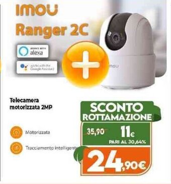 Expert Telecamera motorizzata 2MP offerta