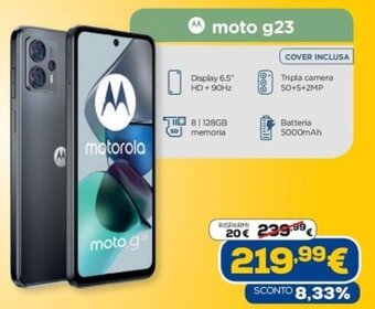 Euronics motorola moto g23 offerta