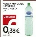 Coop Rocchetta Acqua Minerale Naturale 1500 G(ml) offerta