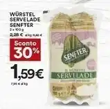 Coop Senfter Servelade Wurstel offerta