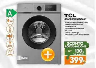 Expert TCL LAVATRICE FF0924SAOIT offerta