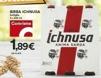 Coop Ichnusa Birra Anima Sarda 330 G(ml) offerta