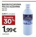 Coop Felce Azzurra Bagnoschiuma offerta