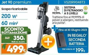 Expert Scopa ricaricabile offerta