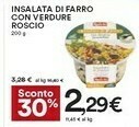 Coop Roscio Insalata Di Farro Con Verdure offerta