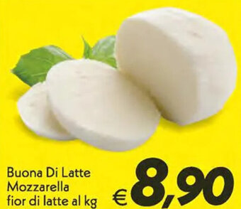 Iper Super Conveniente Buona Di Latte Mozzarella fior di latte al kg offerta