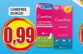 Risparmio Casa CAREFREE 20 PEZZI offerta
