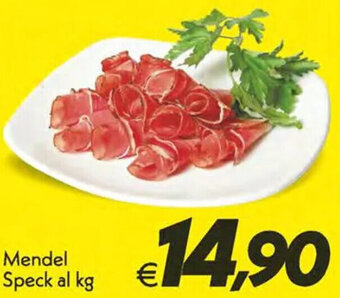 Iper Super Conveniente Mendel Speck al kg offerta