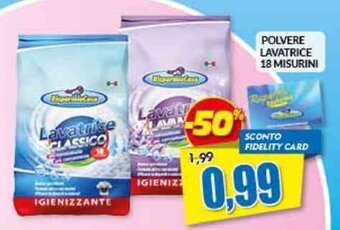 Risparmio Casa POLVERE LAVATRICE 18 MISURINI offerta