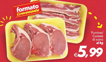 Iper Super Conveniente Puntine/ Costate di suino offerta