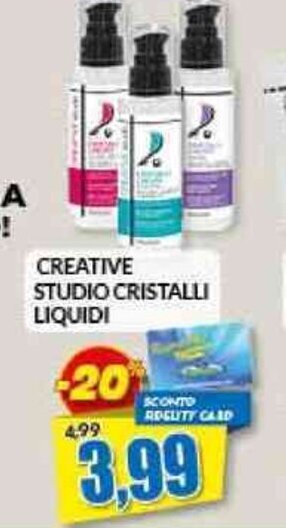 Risparmio Casa CREATIVE STUDIO CRISTALLI LIQUIDI offerta