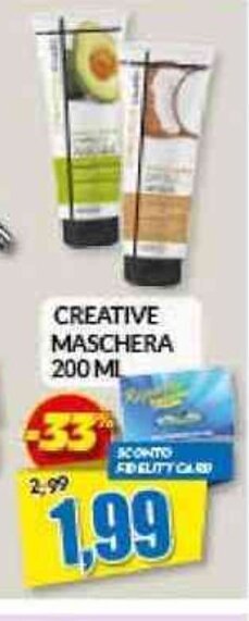 Risparmio Casa CREATIVE MASCHERA 200 ML offerta