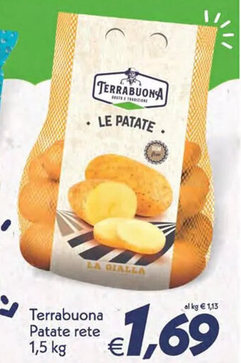 Iper Super Conveniente Terrabuona Patate rete 1,5 kg offerta