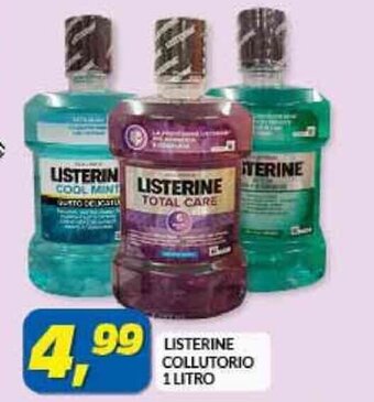 Risparmio Casa LISTERINE COLLUTORIO 1 LITRO offerta