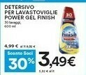 Coop Finish Detersivo Per Lavastoviglie Power Gel offerta