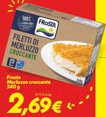 Iper Super Conveniente Frosta Merluzzo croccante 240 g offerta