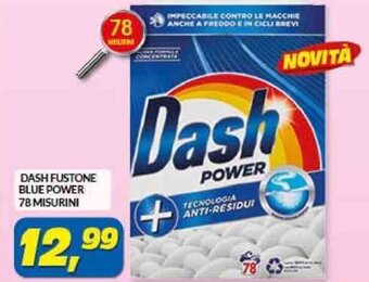 Risparmio Casa DASH FUSTONE BLUE POWER 78 MISURINI offerta