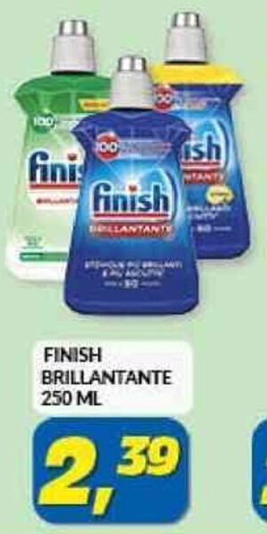Risparmio Casa FINISH BRILLANTANTE 250 ML offerta