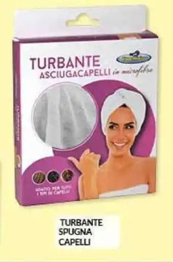 Risparmio Casa TURBANTE SPUGNA CAPELLI offerta