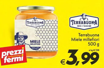 Iper Super Conveniente Terrabuona Miele millefiori 500 g offerta