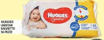 Risparmio Casa HUGGIES UNISTAR SALVIETTE 56 PEZZI offerta