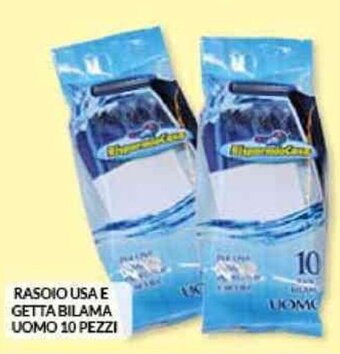 Risparmio Casa RASOIO USA E GETTA BILAMA UOMO 10 PEZZI offerta