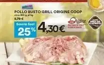 Coop Coop Pollo Busto Grill Origine offerta