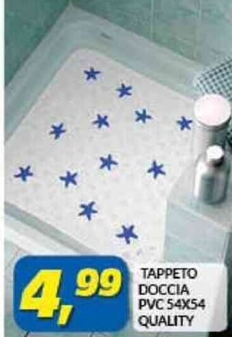 Risparmio Casa TAPPETO DOCCIA PVC 54X54 QUALITY offerta