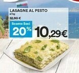 Coop Lasagne Al Pesto offerta