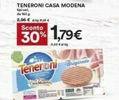 Coop Casa Modena I Teneroni Il Gustoso 180 G(ml) offerta