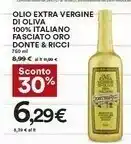 Coop Donte & ricci Olio Extra Vergine Di Oliva 100% Italiano offerta