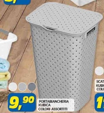Risparmio Casa PORTABIANCHERIA KUBICA COLORI ASSORTITI offerta