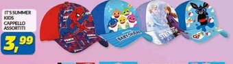 Risparmio Casa IT'S SUMMER KIDS CAPPELLO ASSORTITI offerta