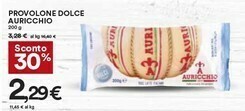 Coop Auricchio Provolone Dolce L'Originale 200 G(ml) offerta