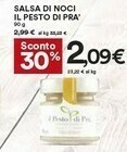 Coop Il Pesto Di Pra Salsa Di Noci offerta