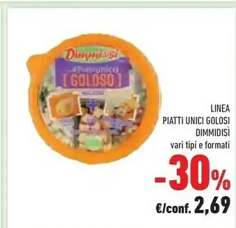 Conad Superstore Dimmidisì Lina Piatti Unici Golosi offerta