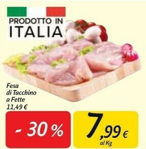 Carrefour Market Tacchino offerta