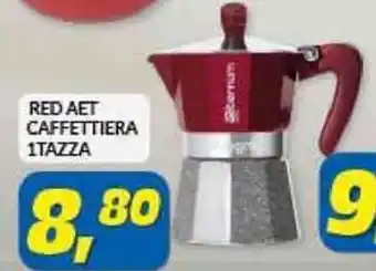 Risparmio Casa RED AET CAFFETTIERA 1TAZZA offerta