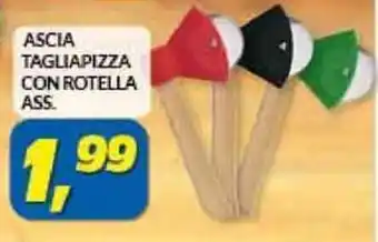 ASCIA TAGLIAPIZZA CON ROTELLA ASS.