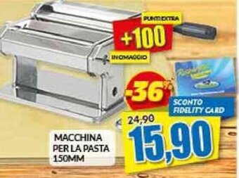 Risparmio Casa MACCHINA PER LA PASTA 150MM offerta