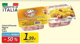 Carrefour Market Negroni Pancetta offerta