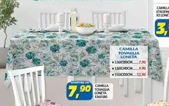Risparmio Casa CAMILLA TOVAGLIA LONETA 136X180cm offerta