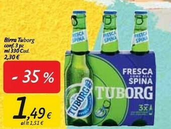 Carrefour Market Tuborg Birra offerta