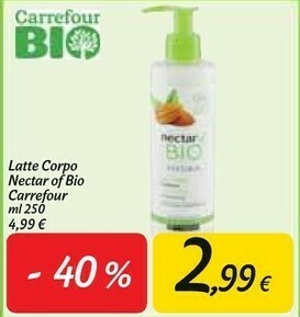 Carrefour Market Nectar Shampoo offerta