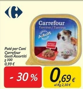 Carrefour Market Cibo per cani offerta