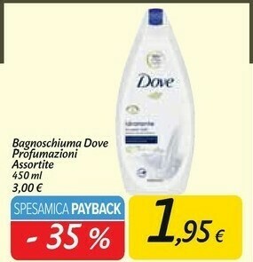 Carrefour Market Dove Bagnoschiuma offerta