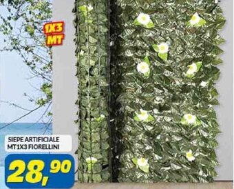 Risparmio Casa SIEPE ARTIFICIALE MT1X3 FIORELLINI offerta