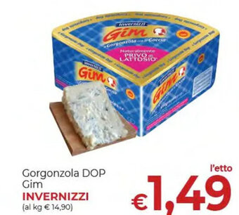 Gorgonzola DOP Gim INVERNIZZI